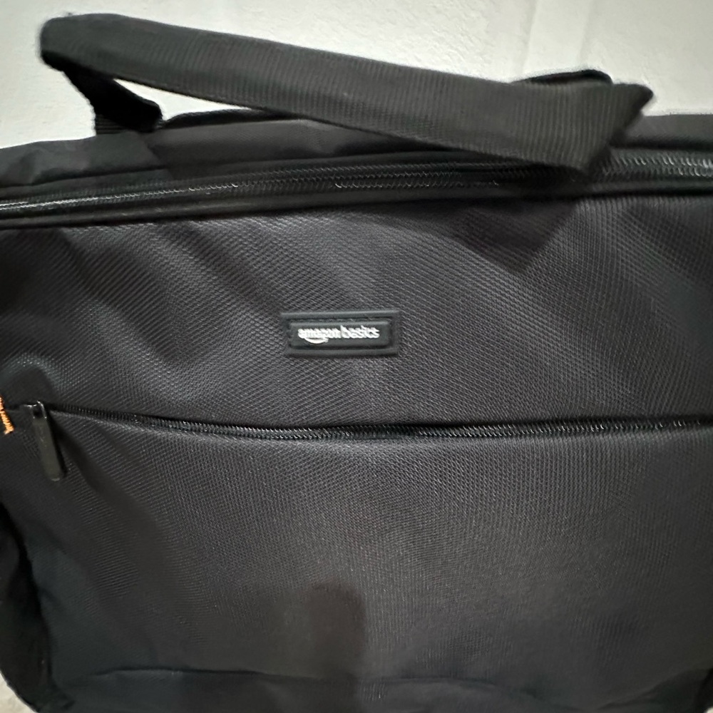 Amazon Basics Black Laptop Tote